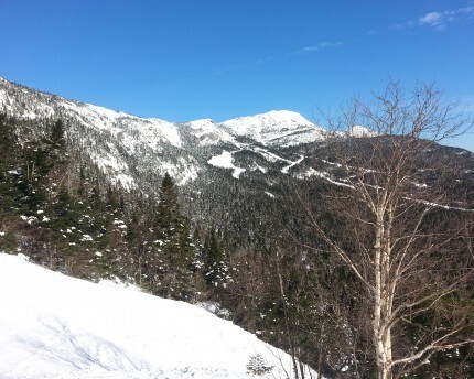 snowy mountains in vermont