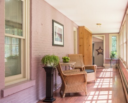 sunroom with natural light