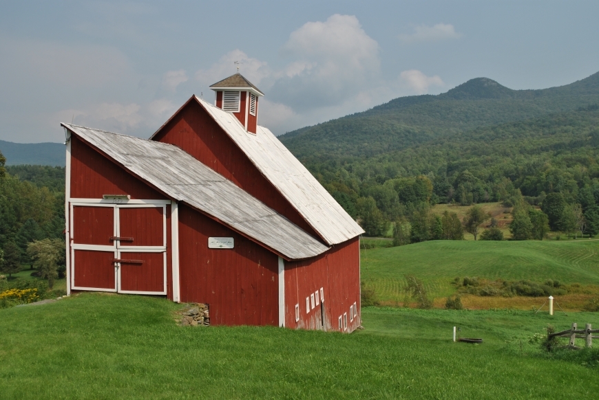barn in stowe vermont
